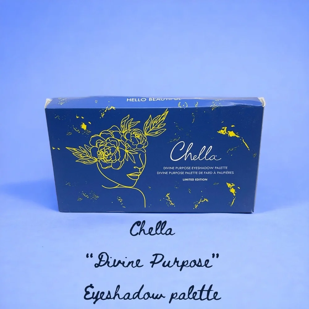 Chella Limited Edition “Divine Purpose” eyeshadow palette